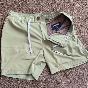 Chubbies Mint Green Casual Shorts